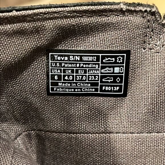 Teva Da Vina Black Waterproof Leather Bootie - Picture 9 of 9